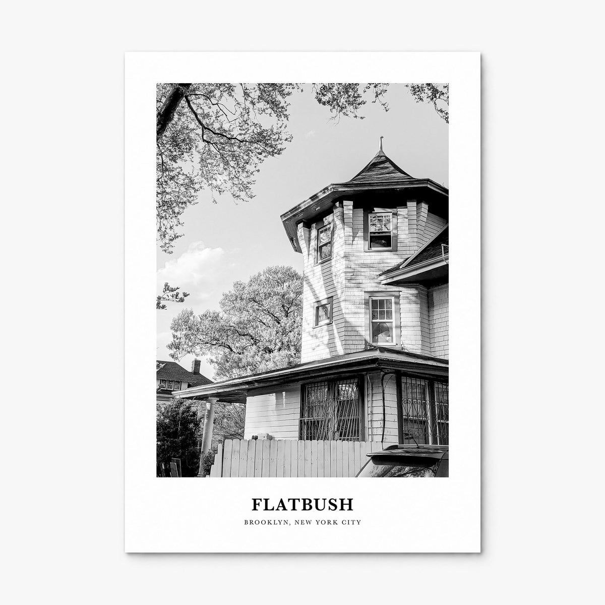 Flatbush Classic Poster, print only (unframed)