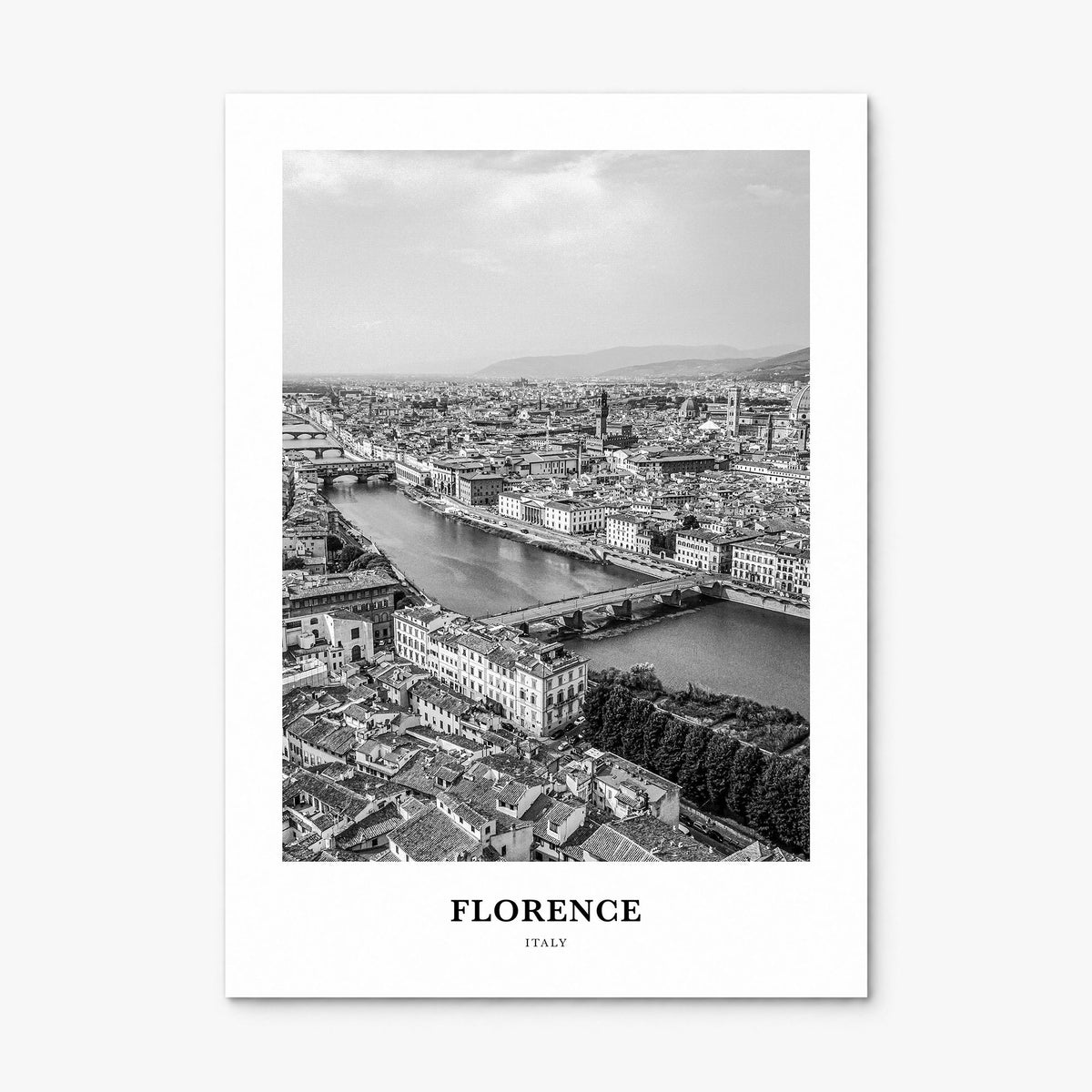 Florence Classic No 1 Poster, print only (unframed)