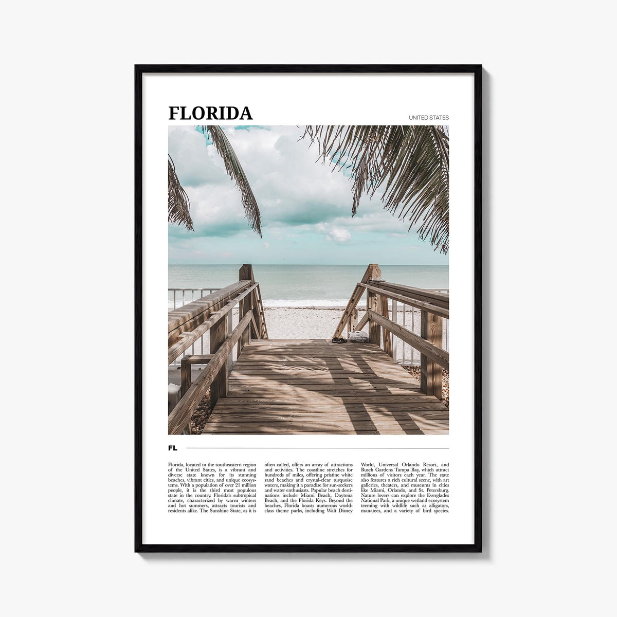 Florida Travel Poster