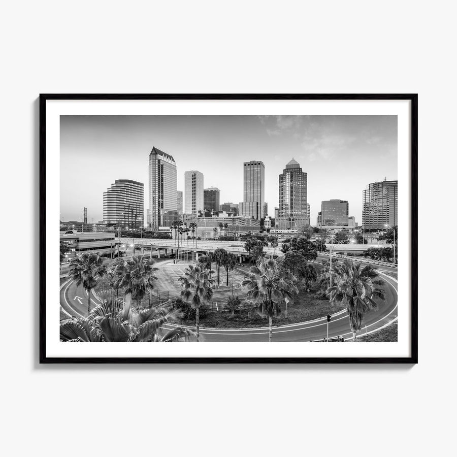 Florida Photo Poster, framed poster mockup, white border