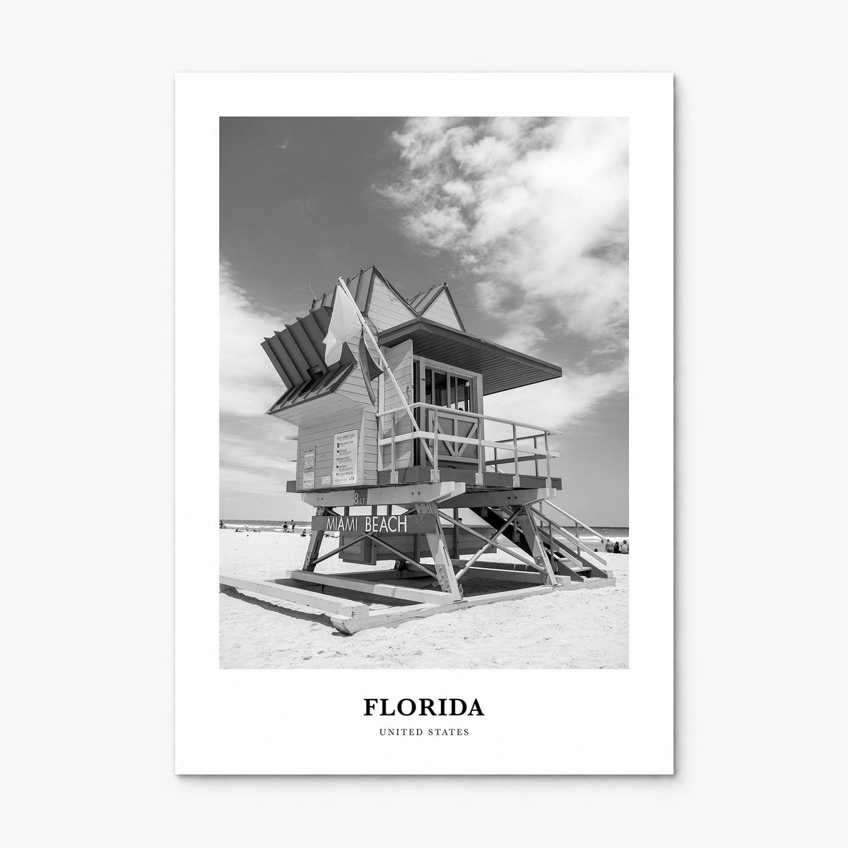 Florida Classic No 2 Poster, print only (unframed)