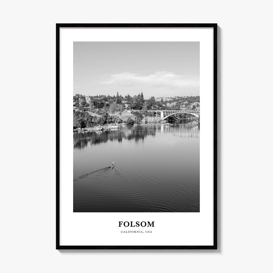 Folsom Classic Poster, framed poster mockup