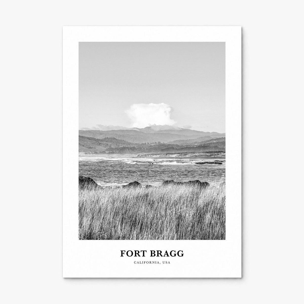 Fort Bragg Classic Poster, print only (unframed)