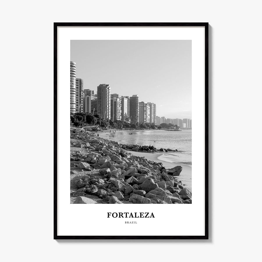 Fortaleza Classic Poster, framed poster mockup