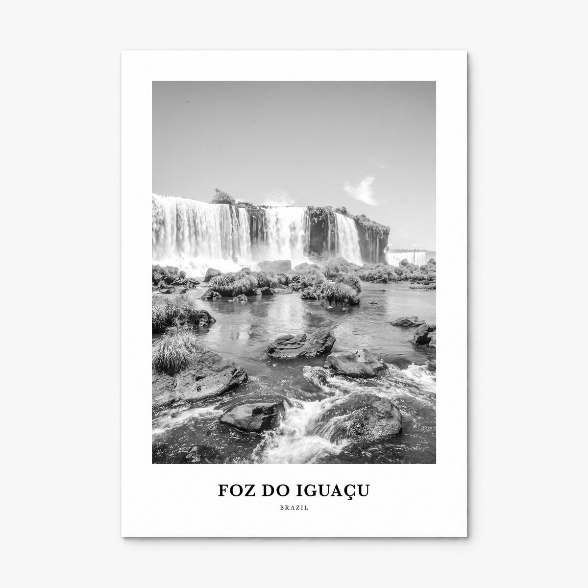Foz do Iguaçu Classic Poster, print only (unframed)