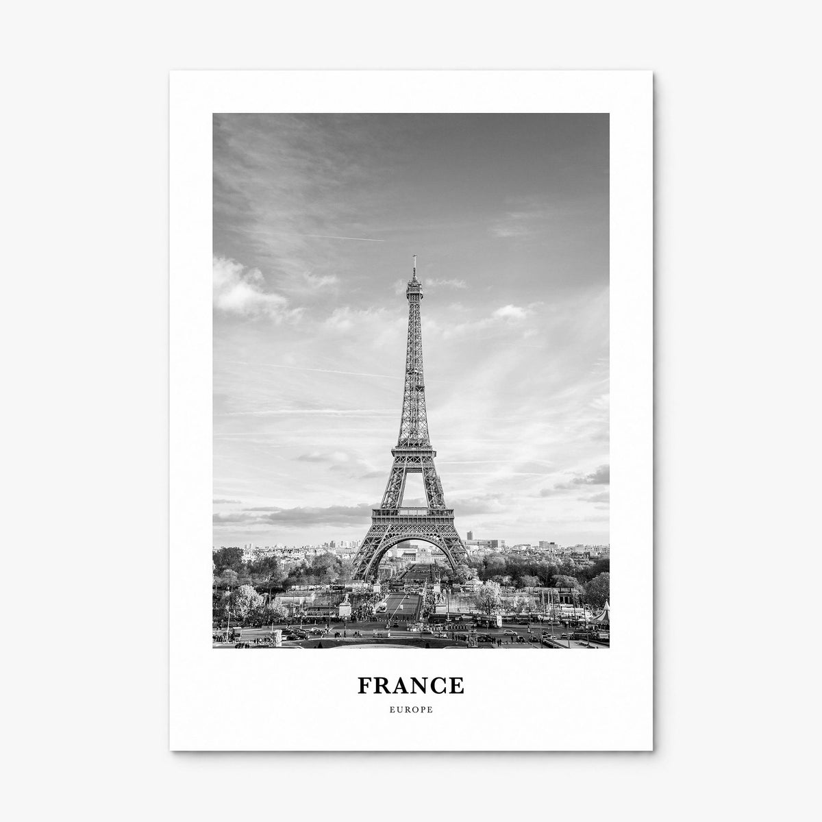 France Classic No 3 Poster, print only (unframed)