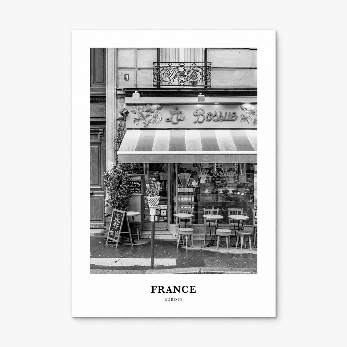 France Classic No 4 Poster, print only (unframed)