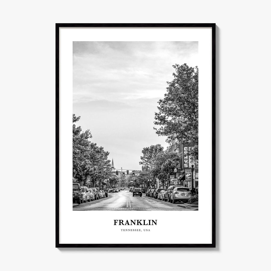 Franklin Classic Poster, framed poster mockup