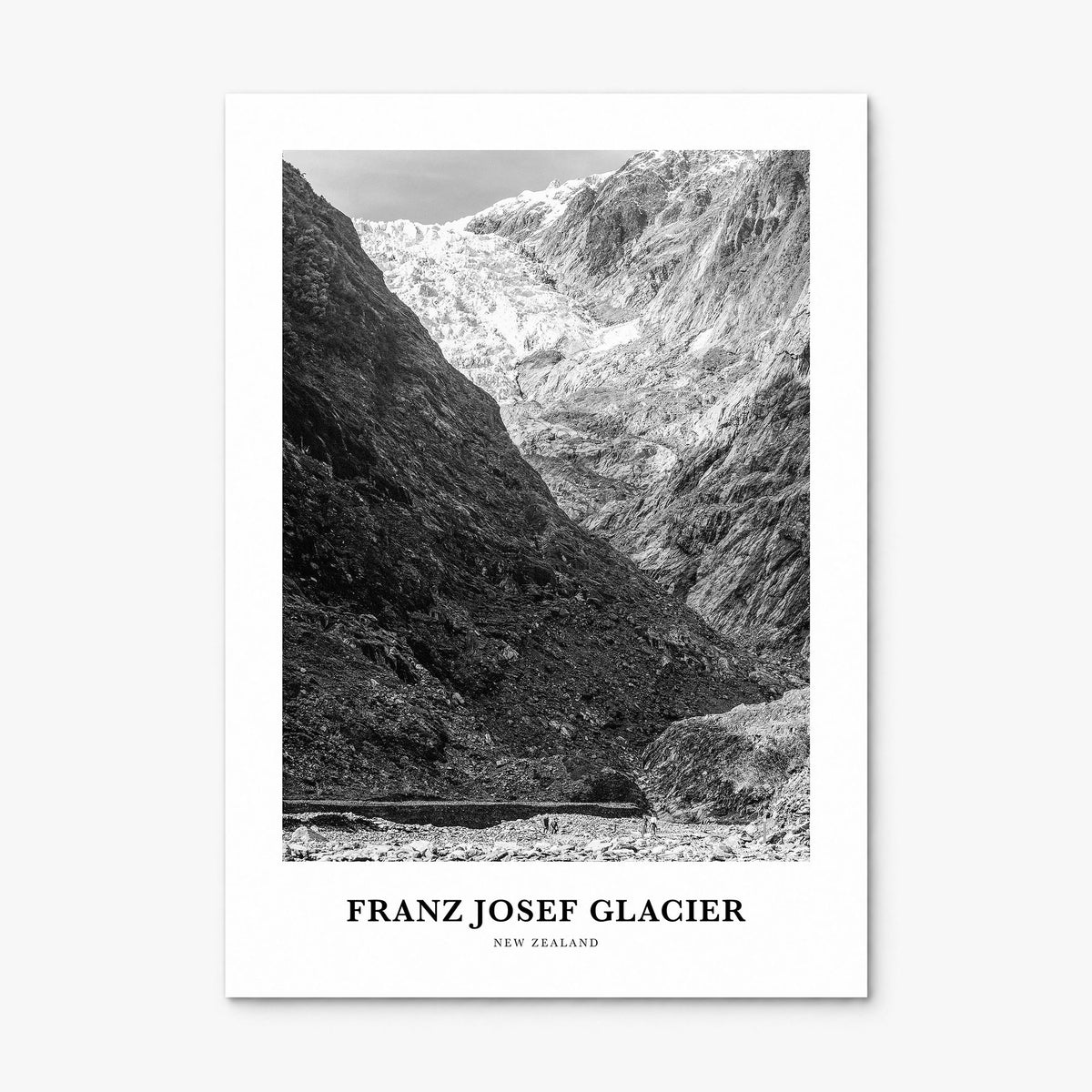 Franz Josef Glacier Classic Poster, print only (unframed)