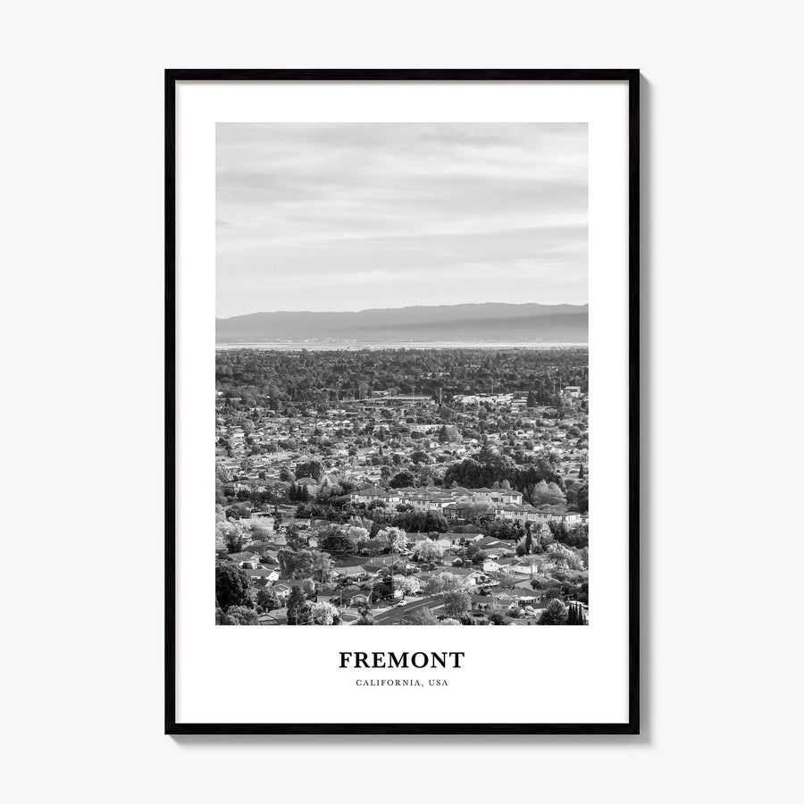 Fremont Classic Poster, framed poster mockup
