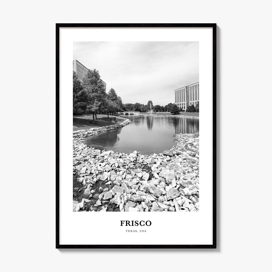 Frisco Classic Poster, framed poster mockup