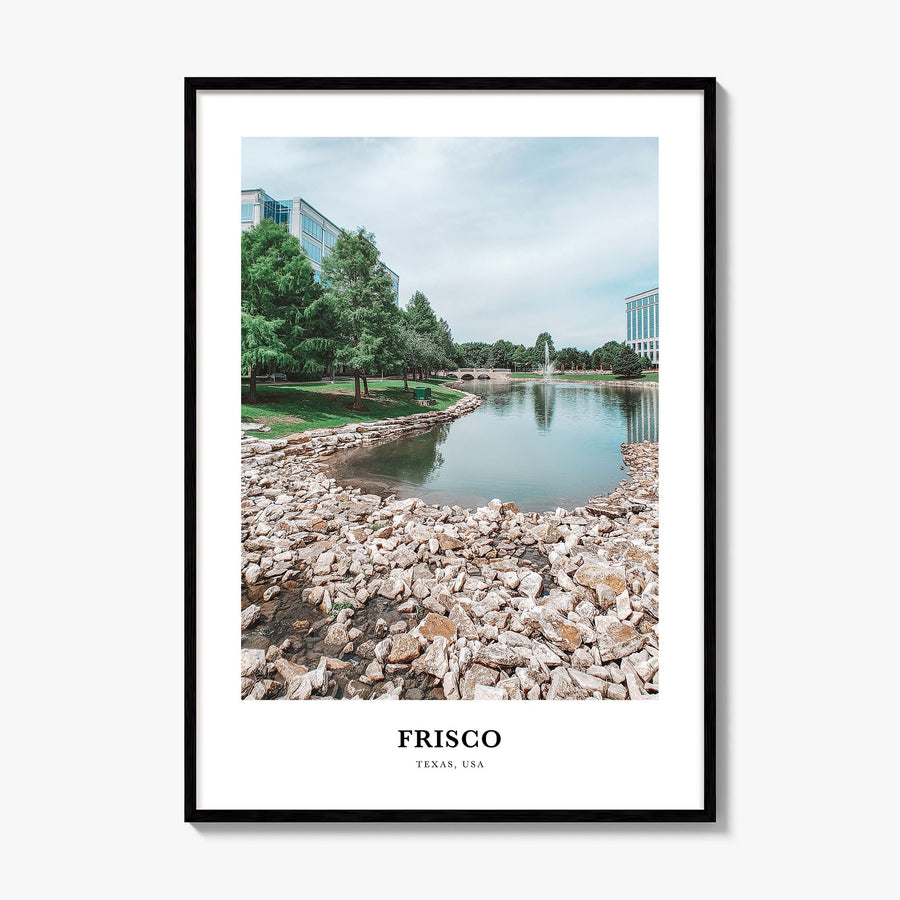 Frisco Classic Poster, framed poster mockup