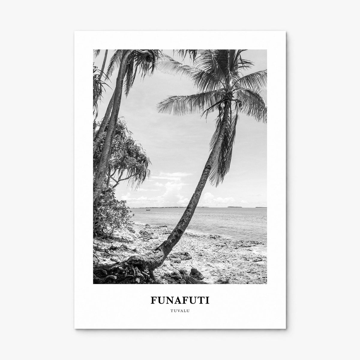 Funafuti Classic Poster, print only (unframed)
