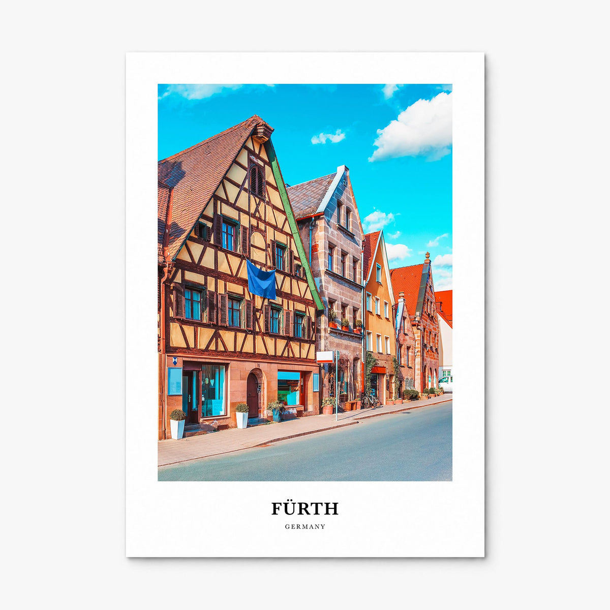 Fürth Classic Poster, print only (unframed)