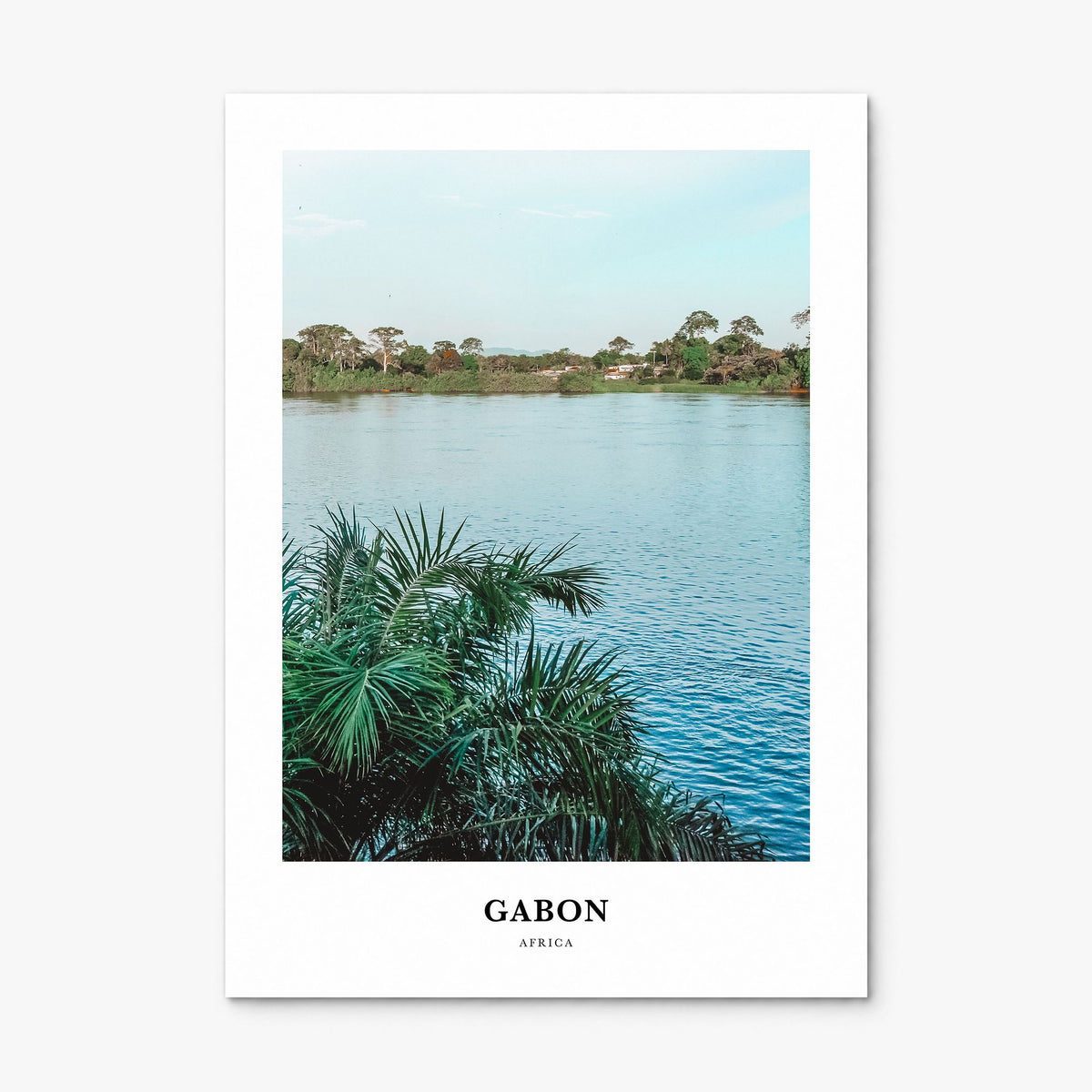 Gabon Classic Poster, print only (unframed)