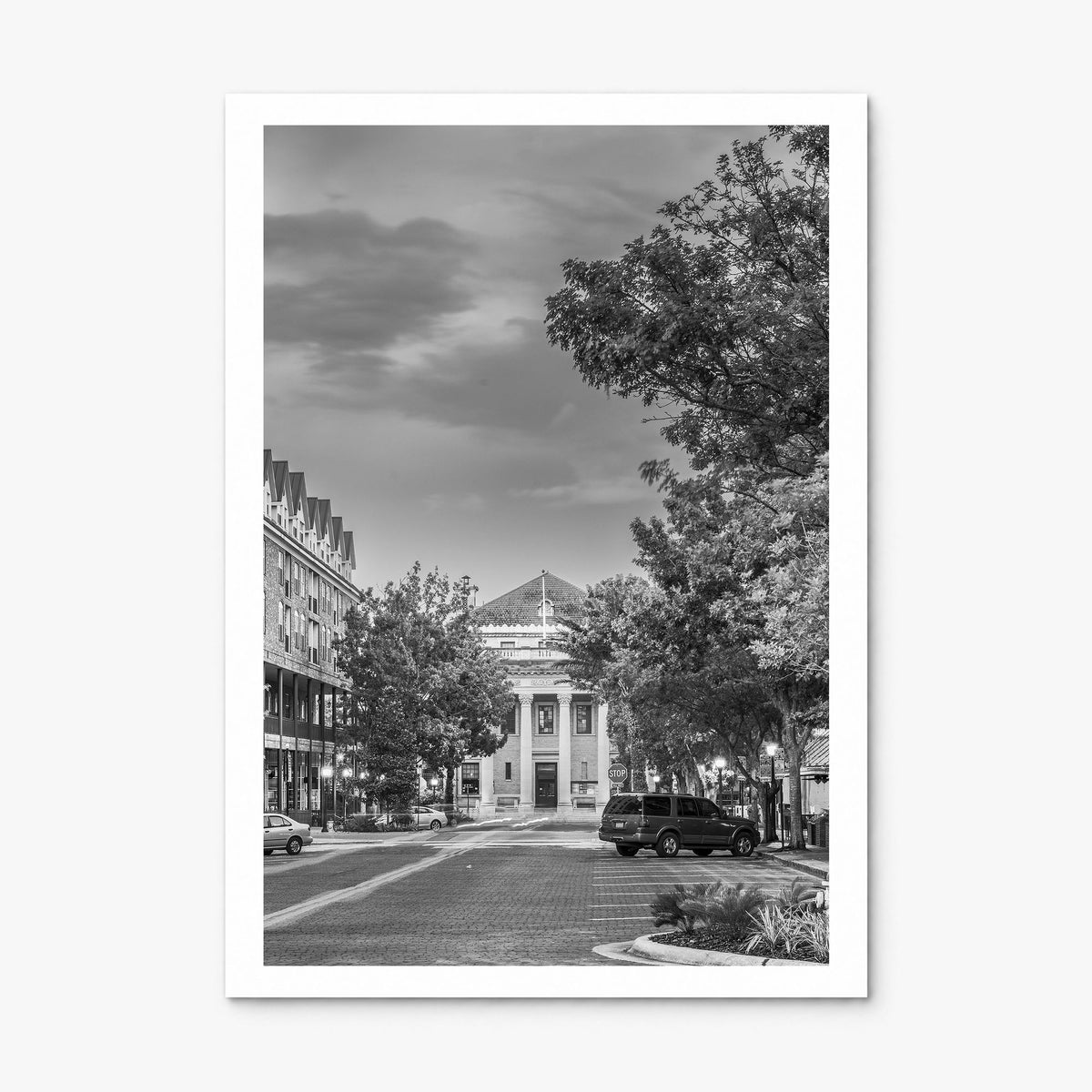 Gainesville Photo Poster, print only (unframed), white border