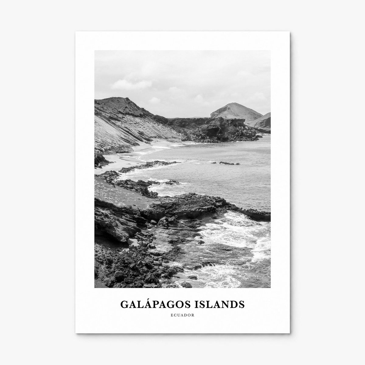 Galápagos Islands Classic Poster, print only (unframed)