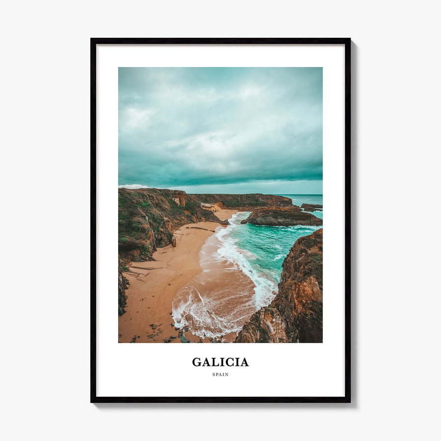 Galicia Classic Poster, framed poster mockup