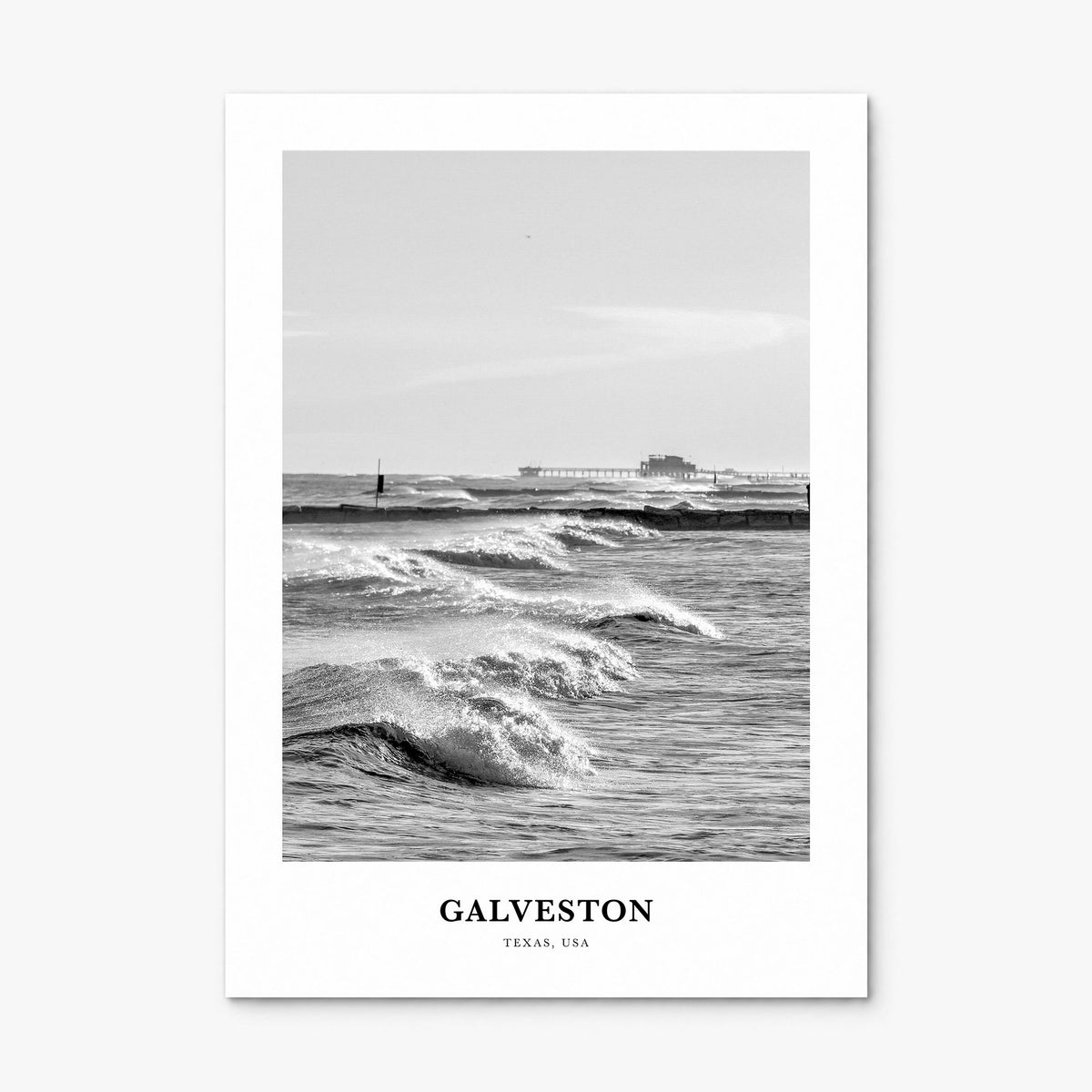 Galveston Classic Poster, print only (unframed)