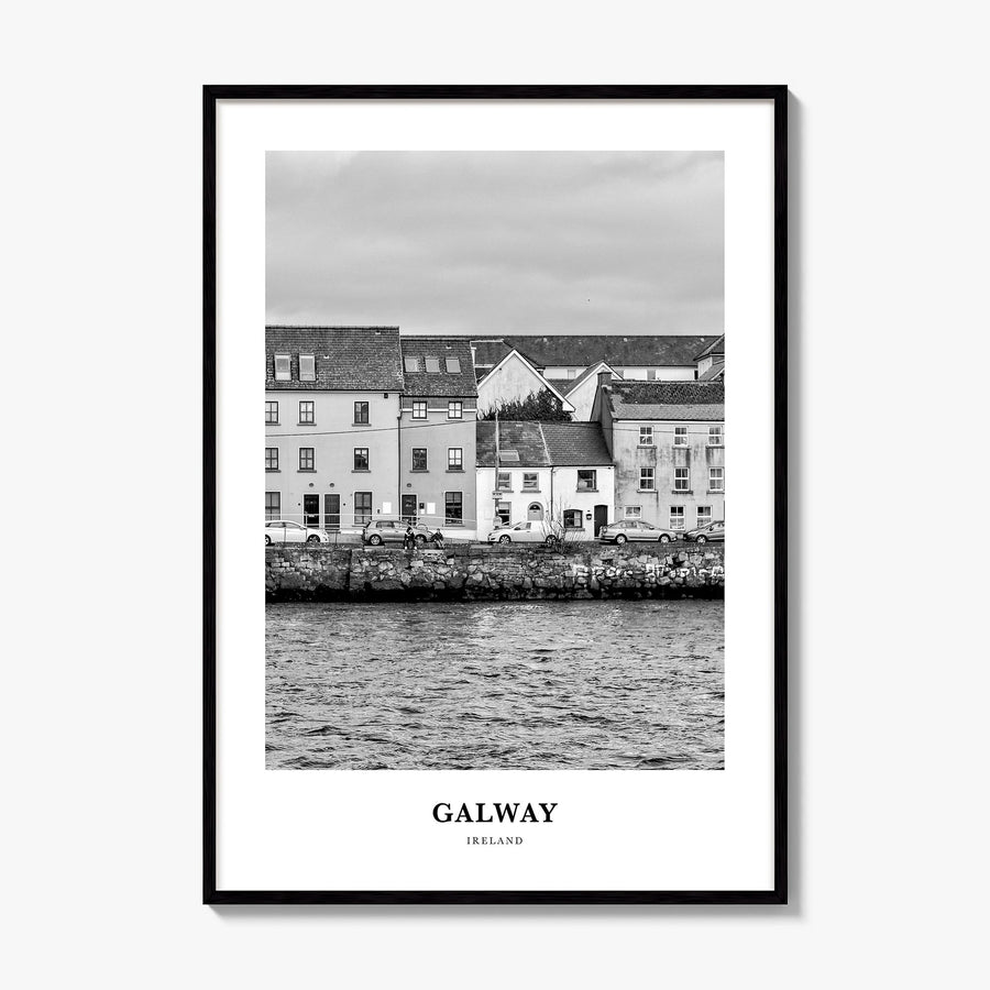 Galway Classic Poster, framed poster mockup