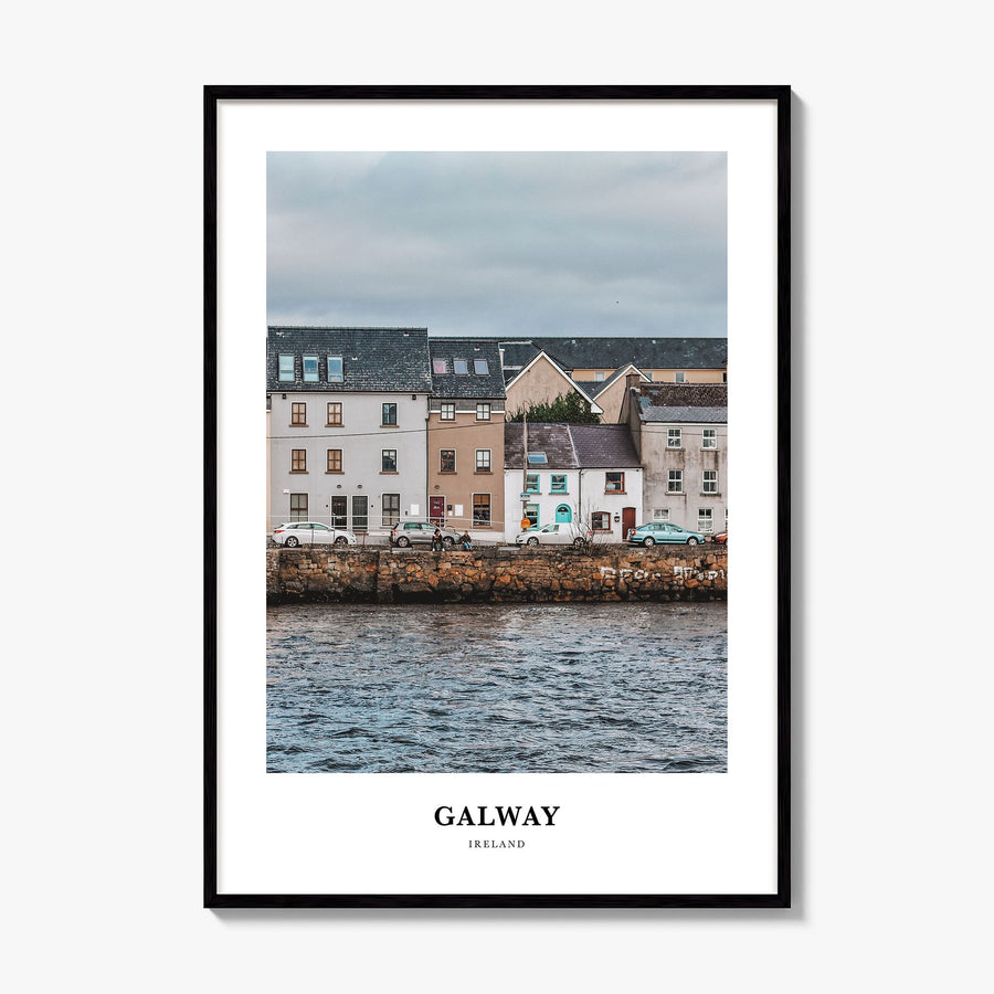 Galway Classic Poster, framed poster mockup