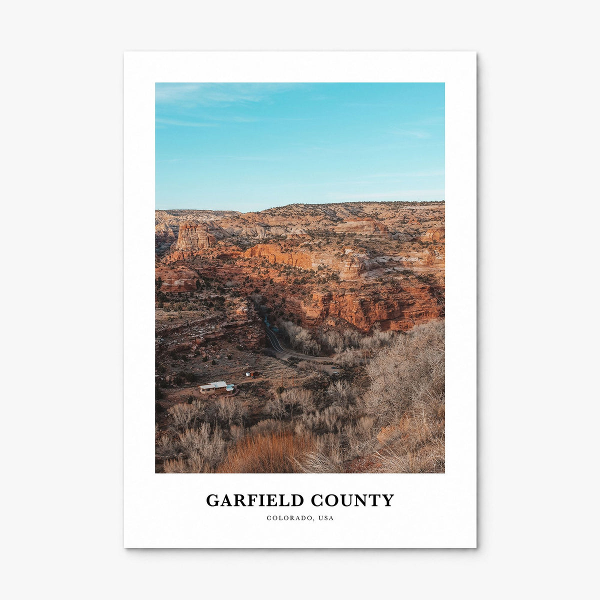 Garfield County Classic Poster, print only (unframed)