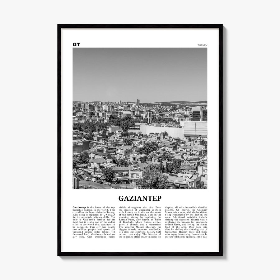 Gaziantep Newspaper Poster, framed poster mockup
