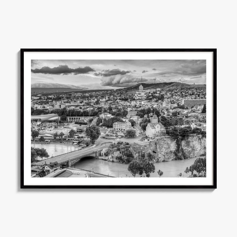 Georgia (Country) Photo Poster, framed poster mockup, white border