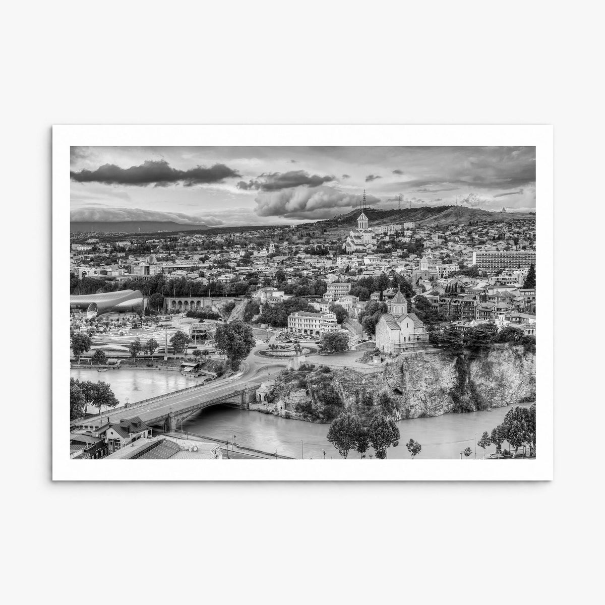 Georgia (Country) Photo Poster, print only (unframed), white border