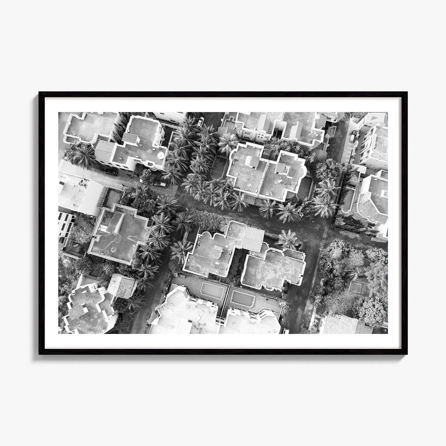 Ghana Photo Poster, framed poster mockup, white border