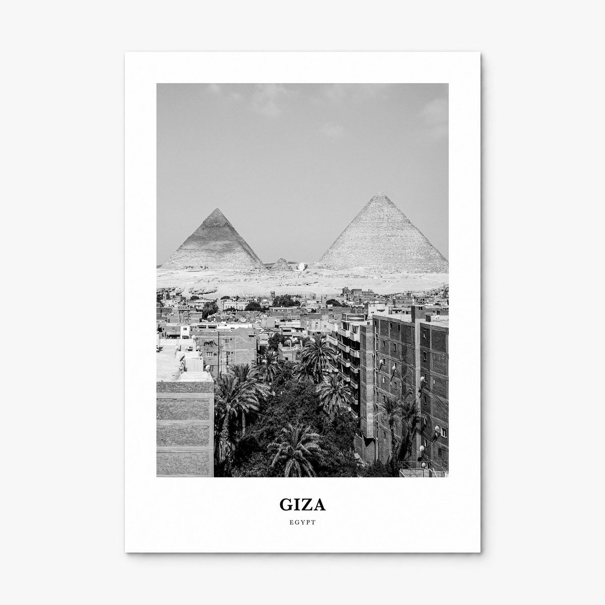 Giza Classic Poster, print only (unframed)