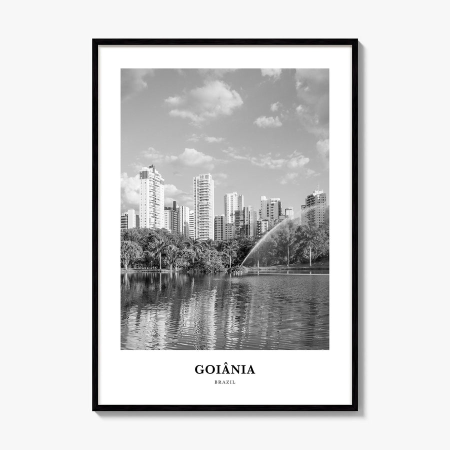 Goiânia Classic Poster, framed poster mockup