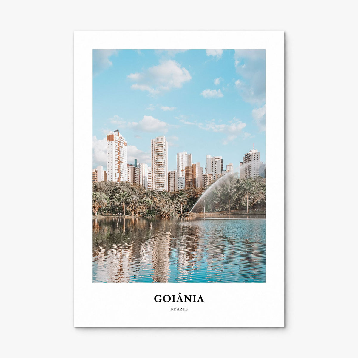 Goiânia Classic Poster, print only (unframed)