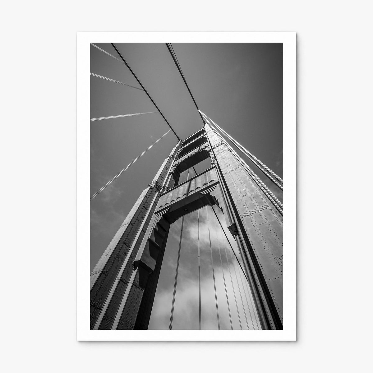 Golden Gate Bridge Photo No 2 Poster, print only (unframed), white border