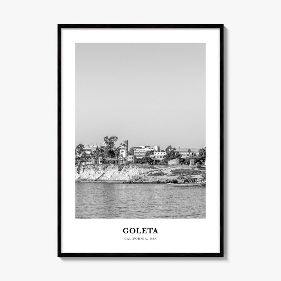 Goleta Classic Poster, framed poster mockup