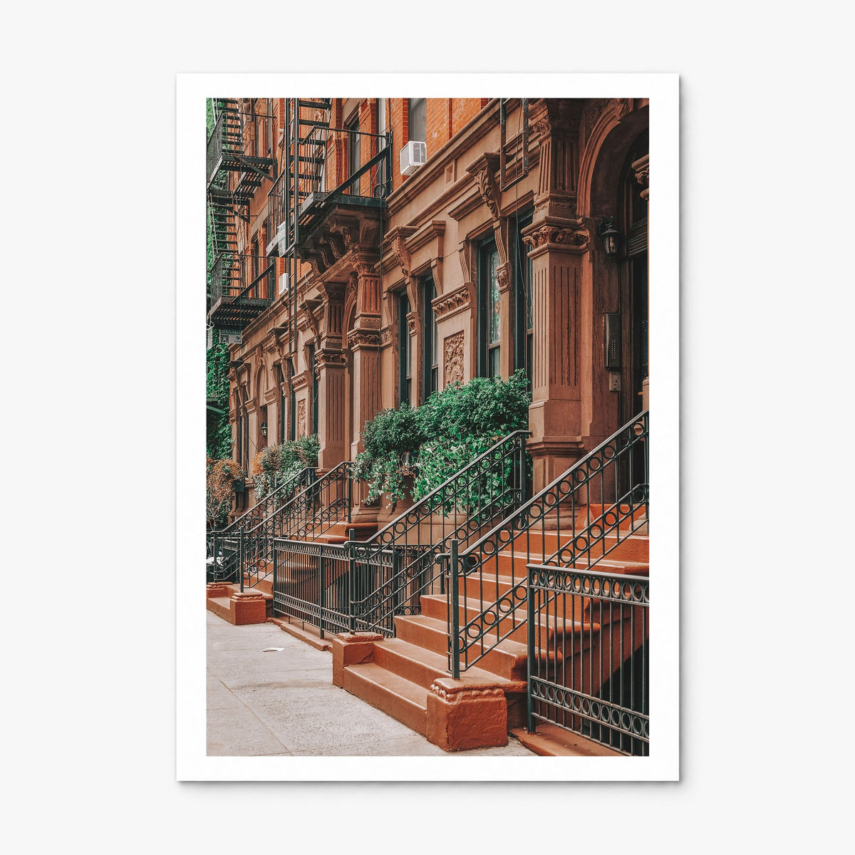 Gramercy Park Photo Poster, print only (unframed), white border