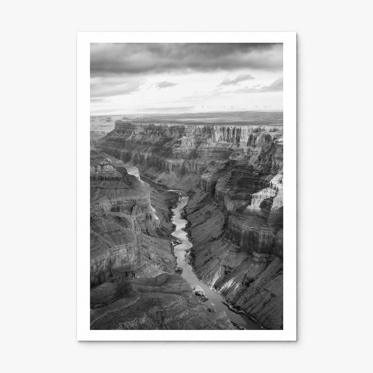Grand Canyon Photo Poster, print only (unframed), white border