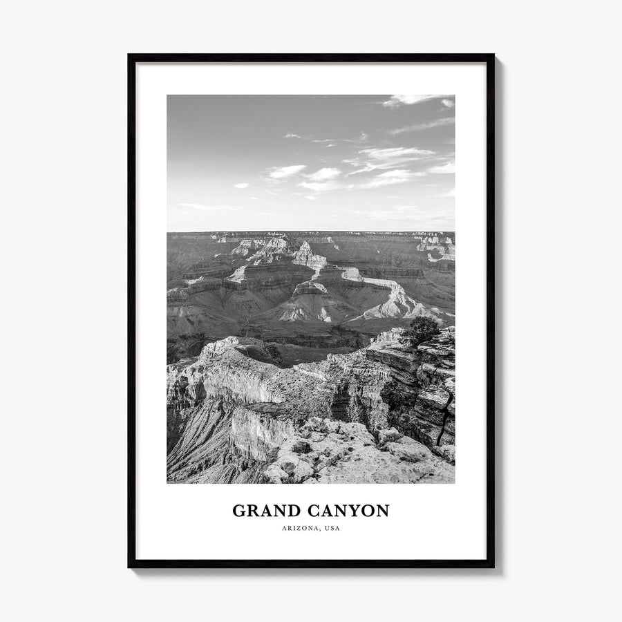Grand Canyon Classic Poster, framed poster mockup