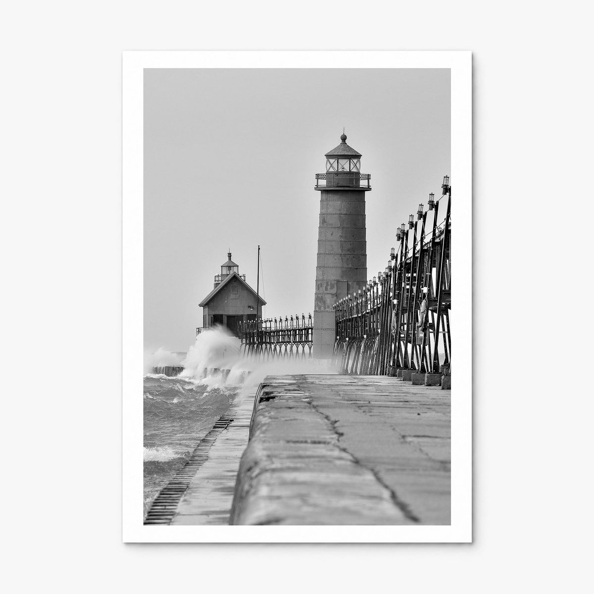 Grand Haven Photo Poster, print only (unframed), white border