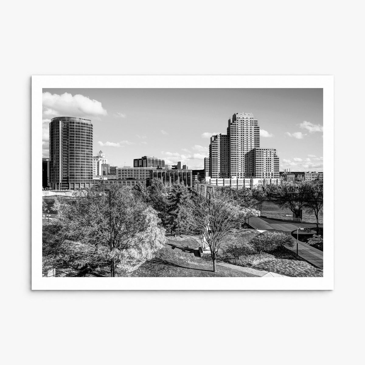Grand Rapids Photo Poster, print only (unframed), white border