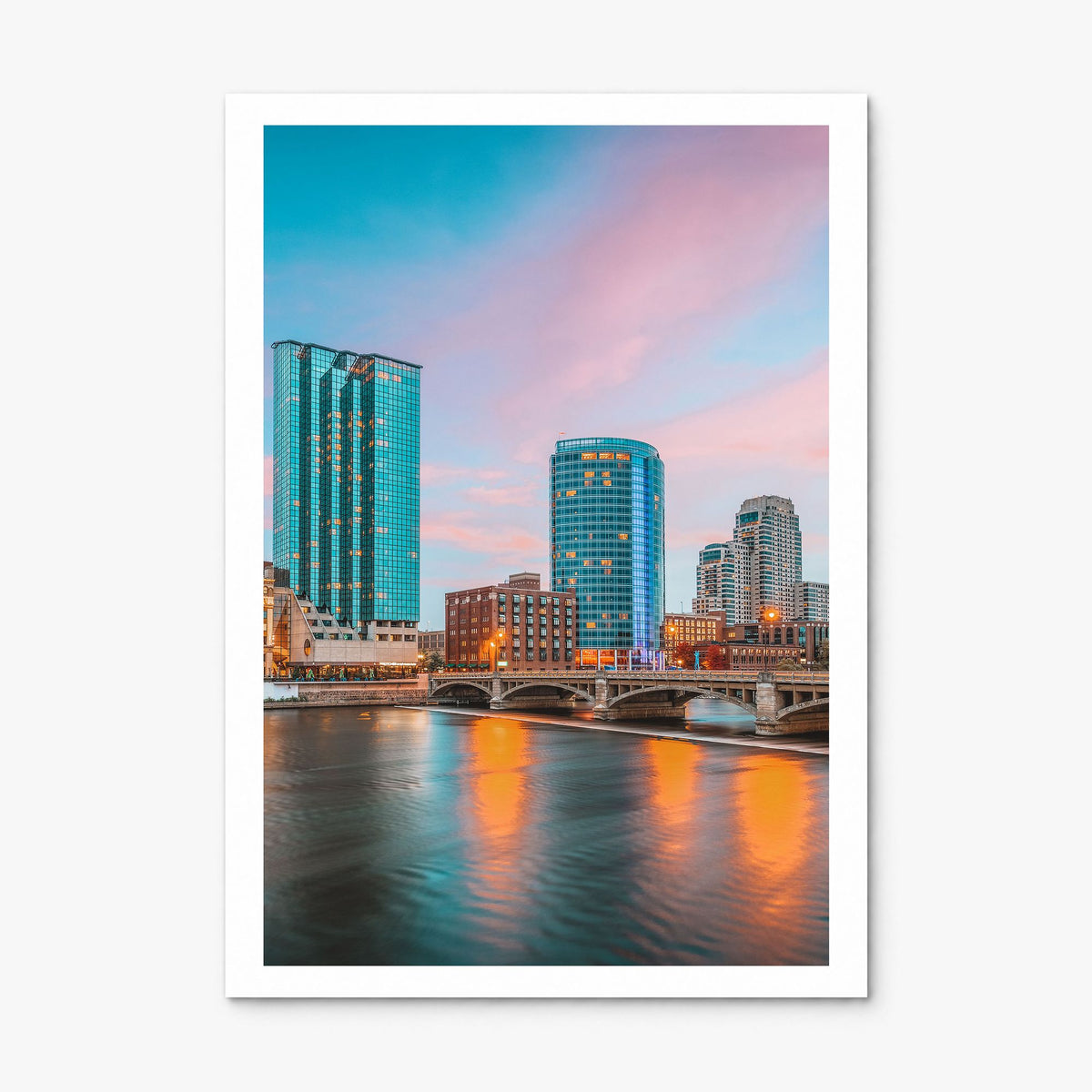 Grand Rapids Photo No 1 Poster, print only (unframed), white border