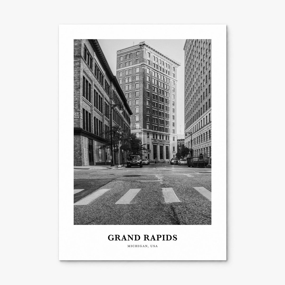 Grand Rapids Classic No 2 Poster, print only (unframed)