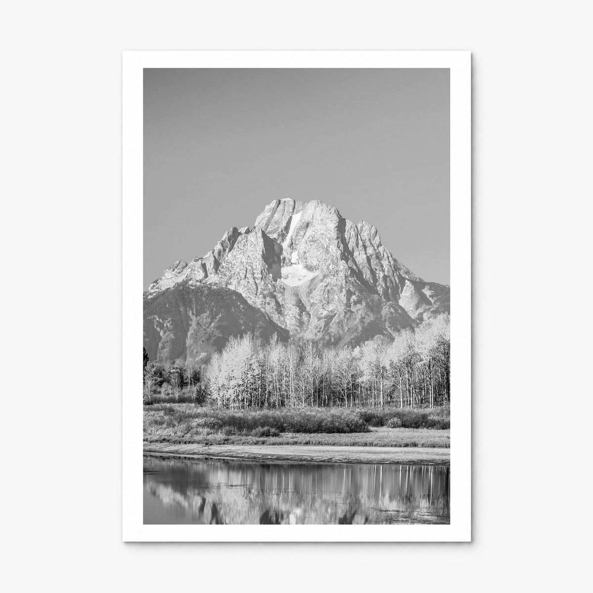 Grand Teton National Park Photo No 2 Poster, print only (unframed), white border