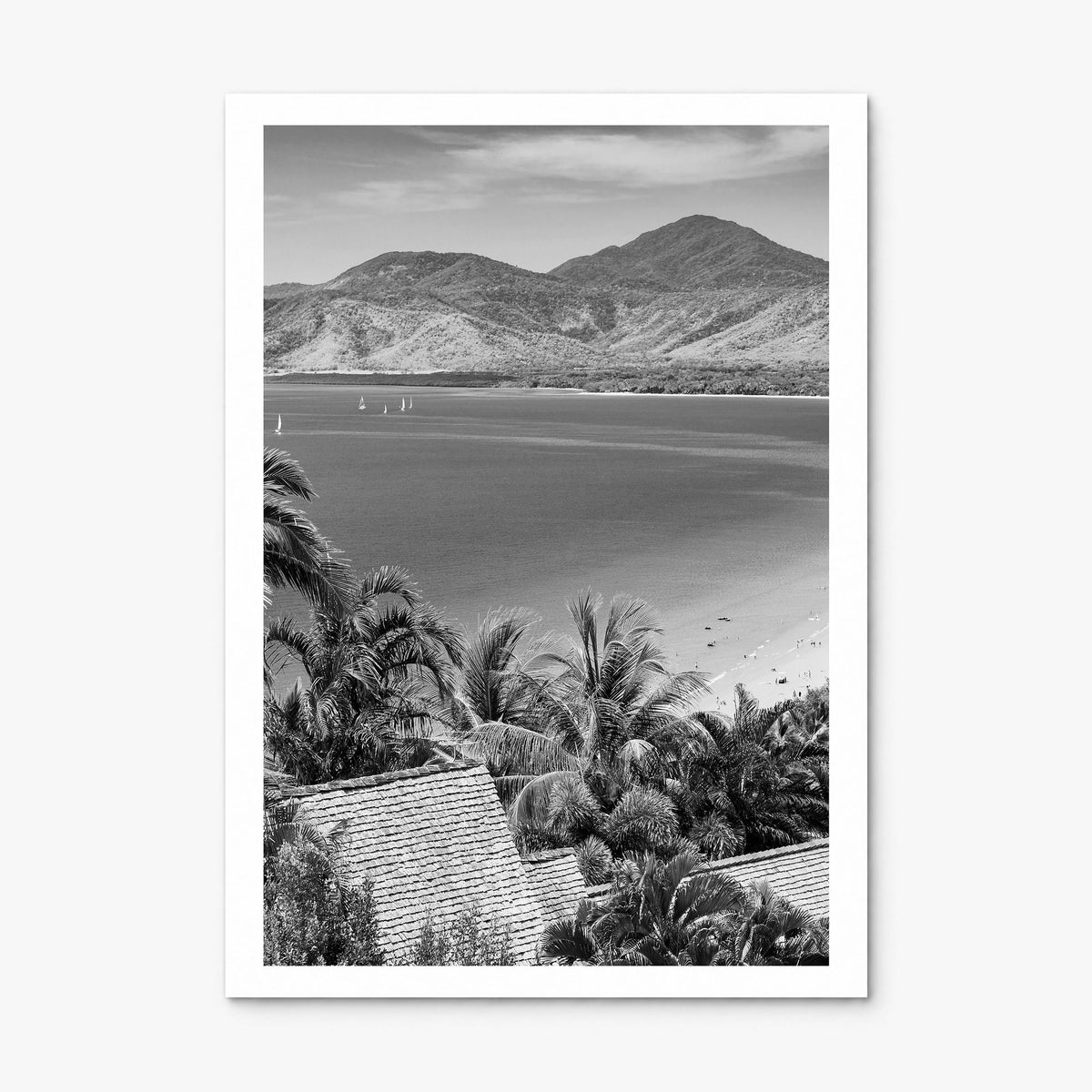 Great Barrier Reef Photo Poster, print only (unframed), white border