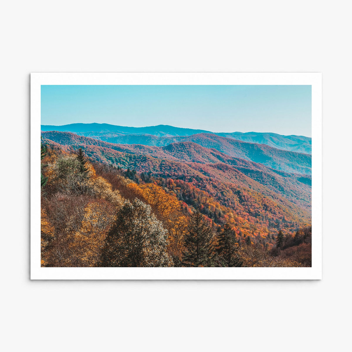 Great Smoky Mountains National Park Photo No 1 Poster, print only (unframed), white border
