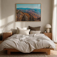 Great Smoky Mountains National Park no. 1 colorful photo poster of Tennessee & North Carolina, USA – horizontal wall art in n