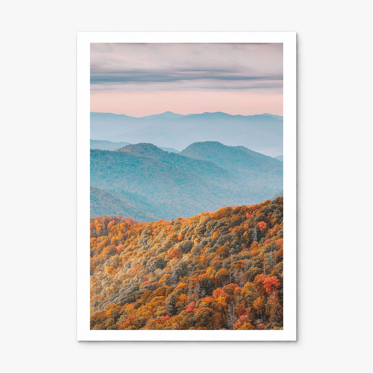 Great Smoky Mountains National Park Photo No 1 Poster, print only (unframed), white border