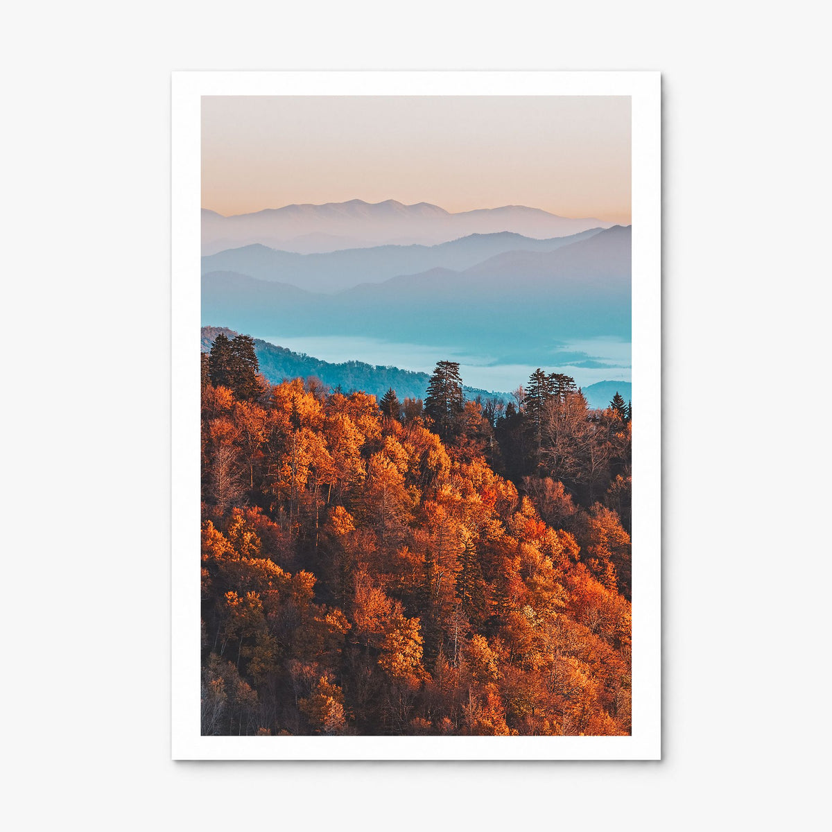Great Smoky Mountains National Park Photo No 3 Poster, print only (unframed), white border