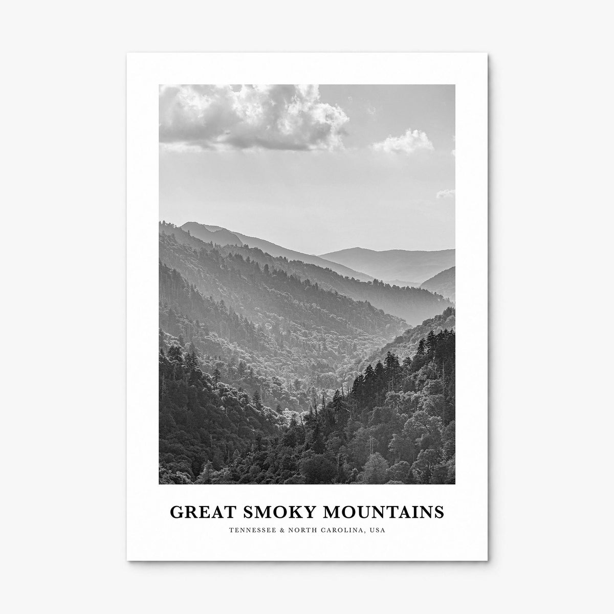 Great Smoky Mountains National Park Classic Poster, print only (unframed)