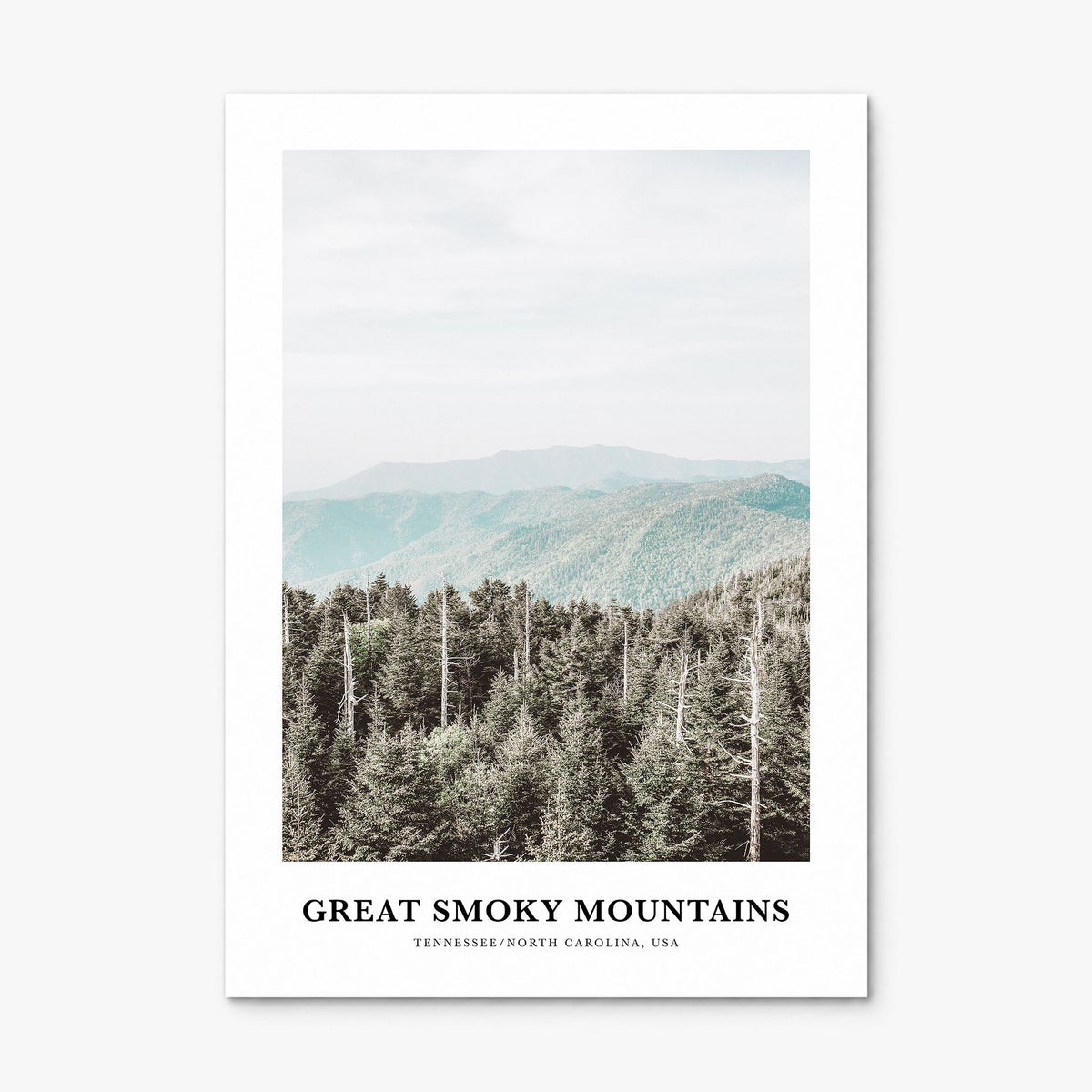 Great Smoky Mountains National Park Classic Poster, print only (unframed)
